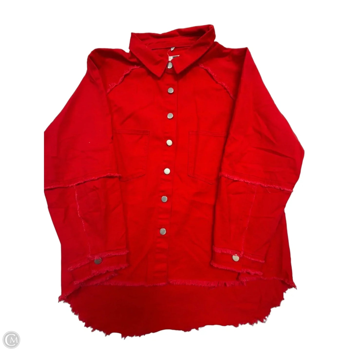Jacket Other By Clothes Mentor In Red, Size: 3x