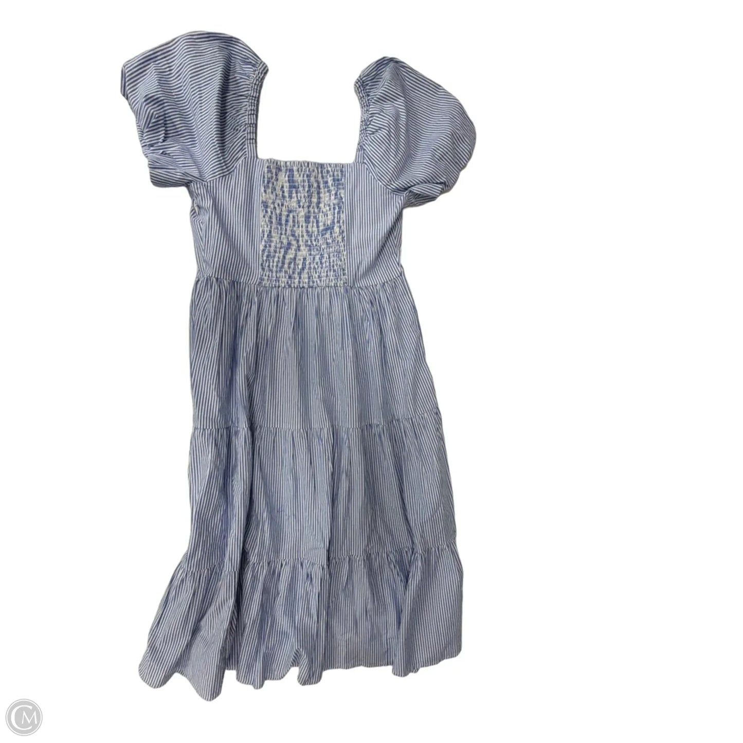 Dress Casual Maxi By J. Crew In Striped Pattern, Size: L