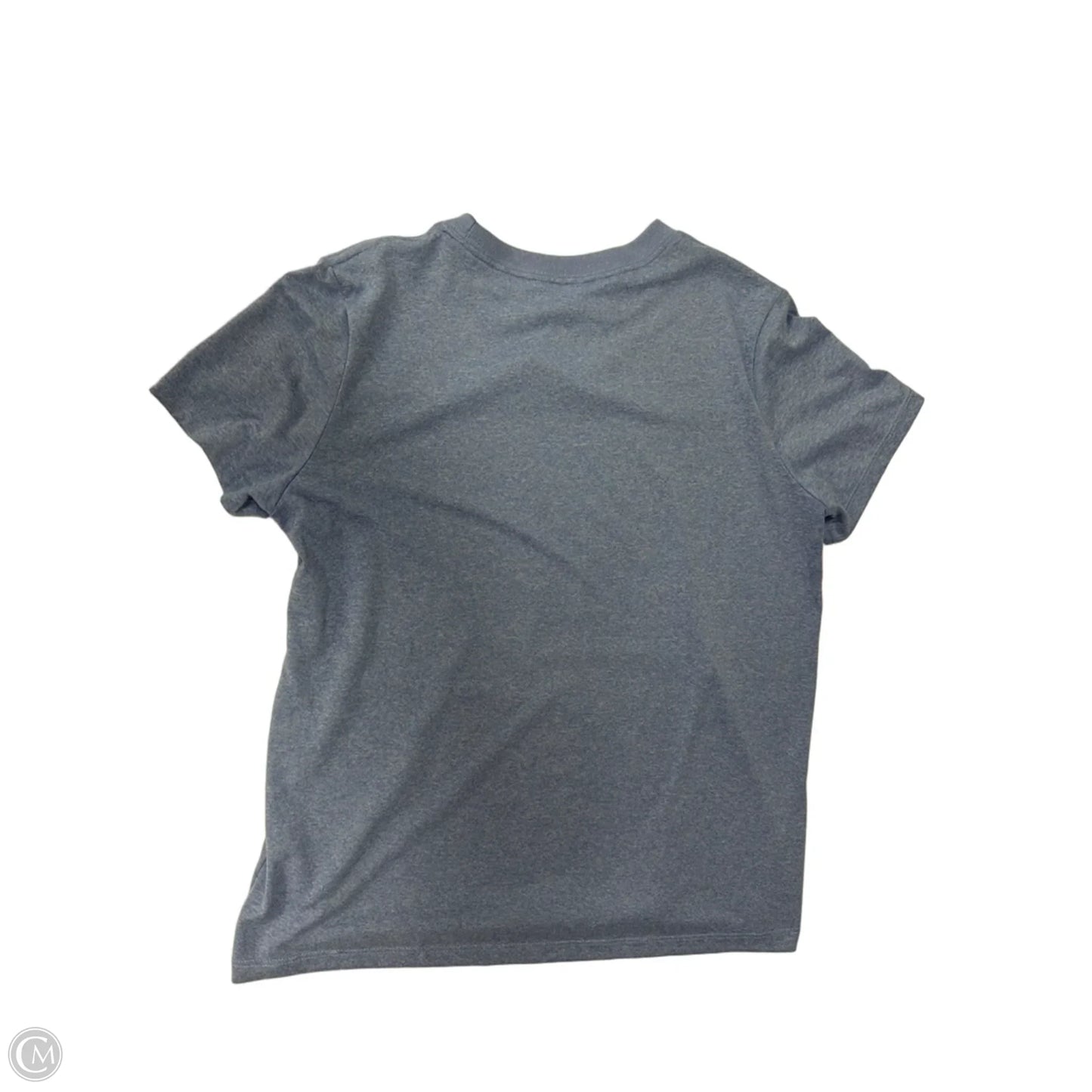 Athletic Top Short Sleeve By Nike Apparel In Blue, Size: L