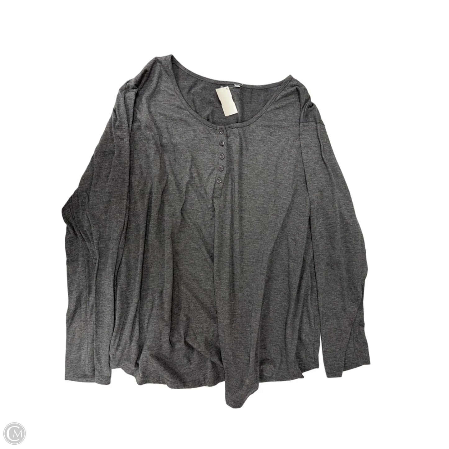 Top Long Sleeve By Clothes Mentor In Grey, Size: 5
