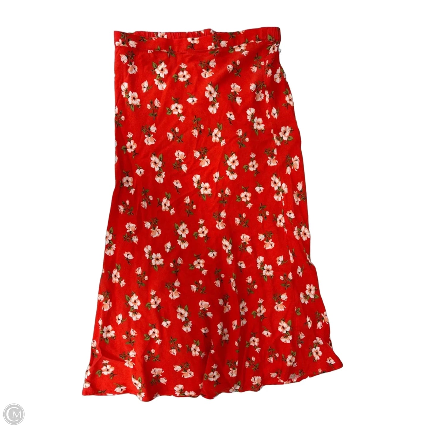 Skirt Midi By Old Navy In Floral Print, Size: S