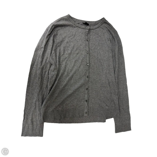 Cardigan By Ann Taylor In Grey, Size: 1x