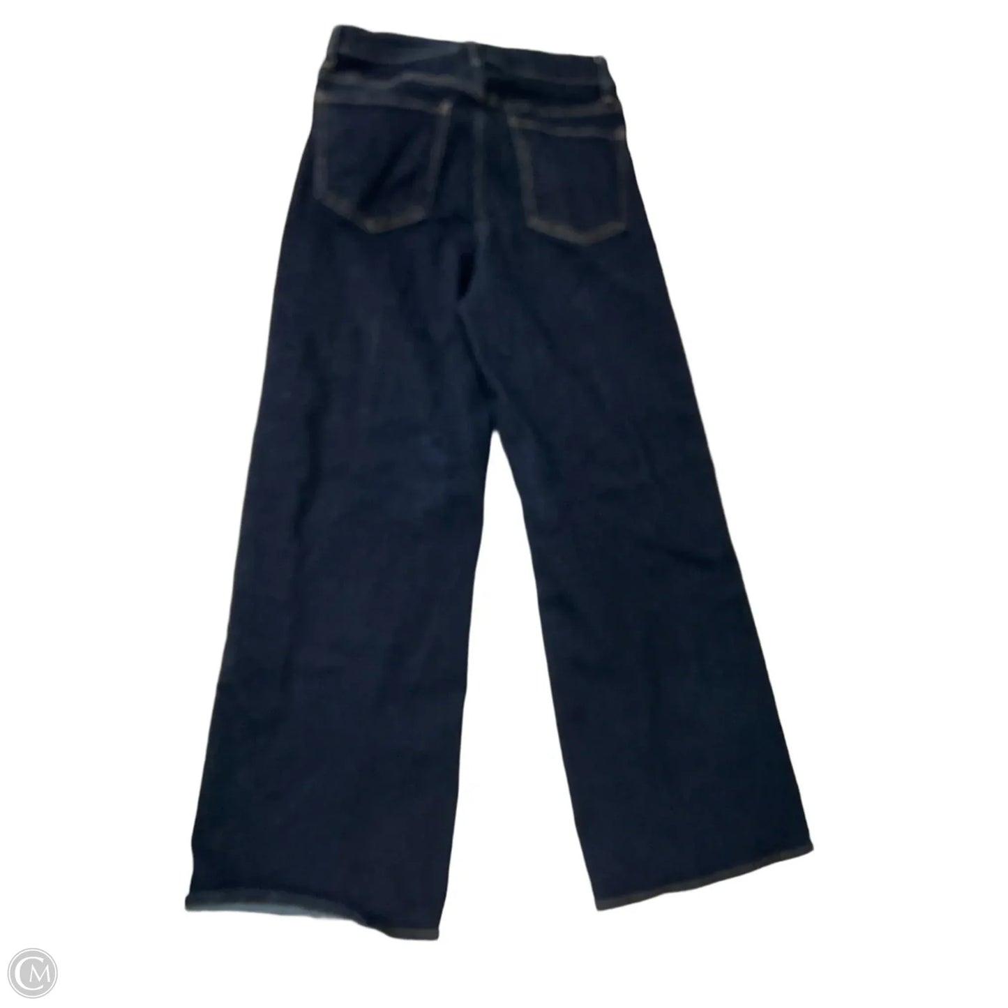 Jeans Wide Leg By Quince In Blue Denim, Size: 2