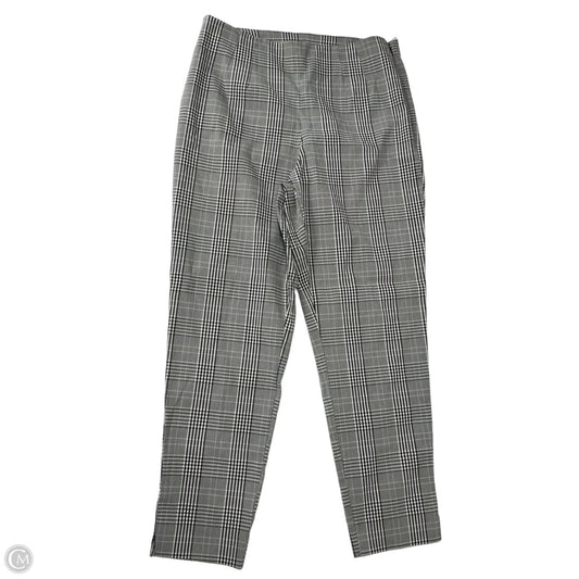 Pants Cropped By Time And Tru In Checkered Pattern, Size: 14
