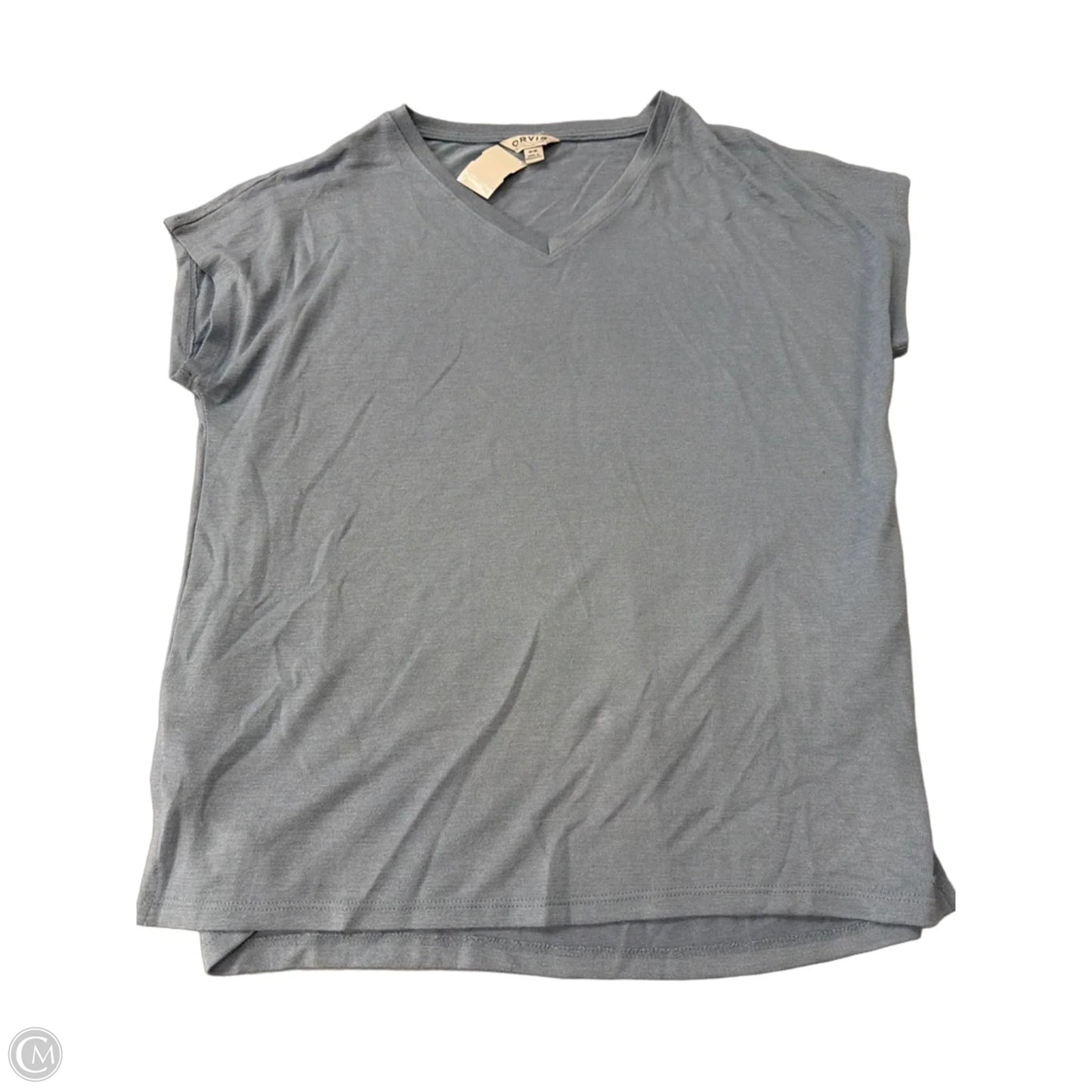 Top Short Sleeve By Orvis In Blue, Size: M