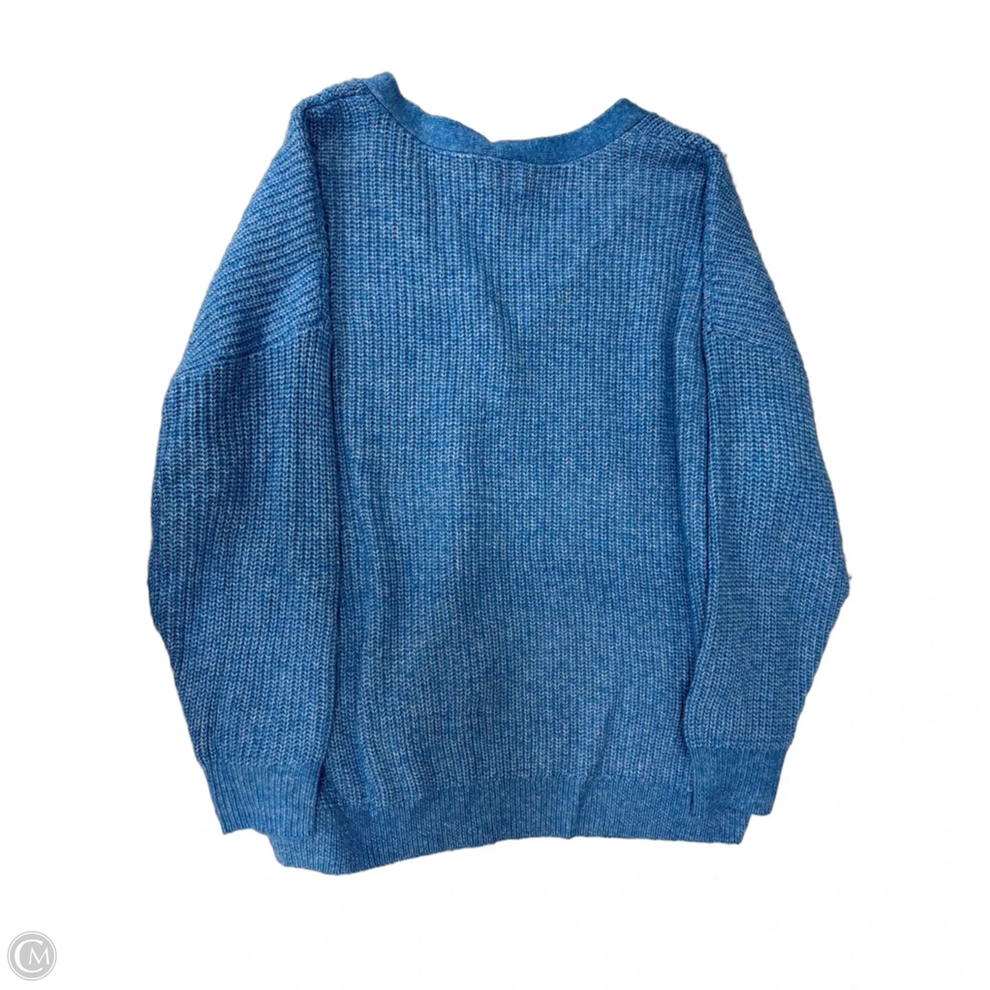 Sweater Cardigan By Sonoma In Blue, Size: 1x