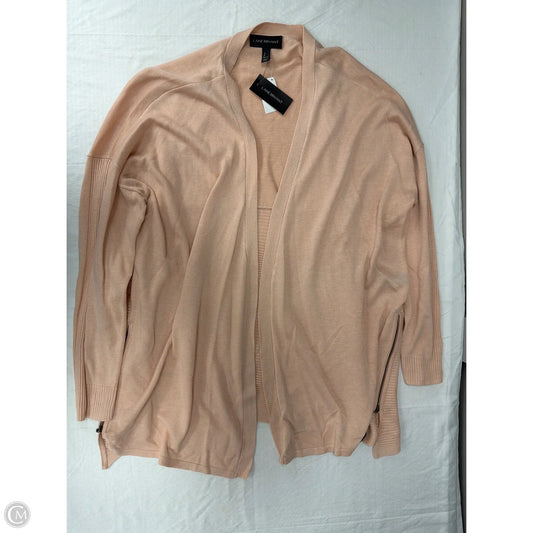 Sweater Cardigan By Lane Bryant In Peach, Size: 1x