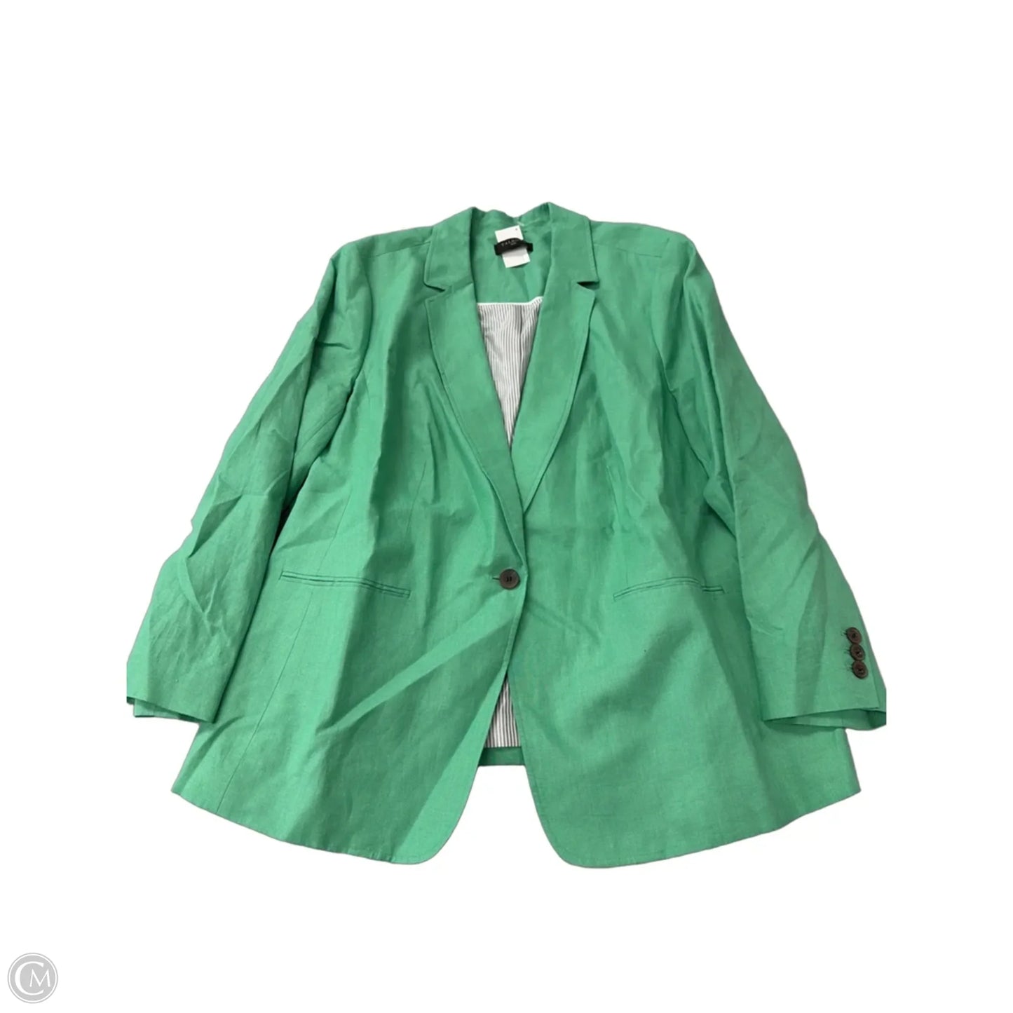Blazer By Talbots In Green, Size: 2x