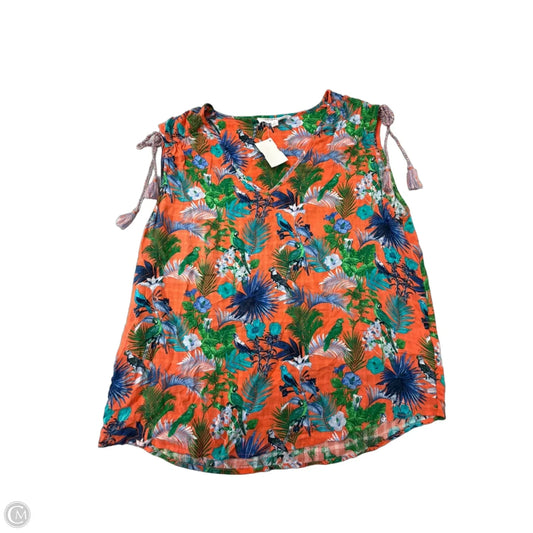Tank Top By Jane And Delancey In Tropical Print, Size: M