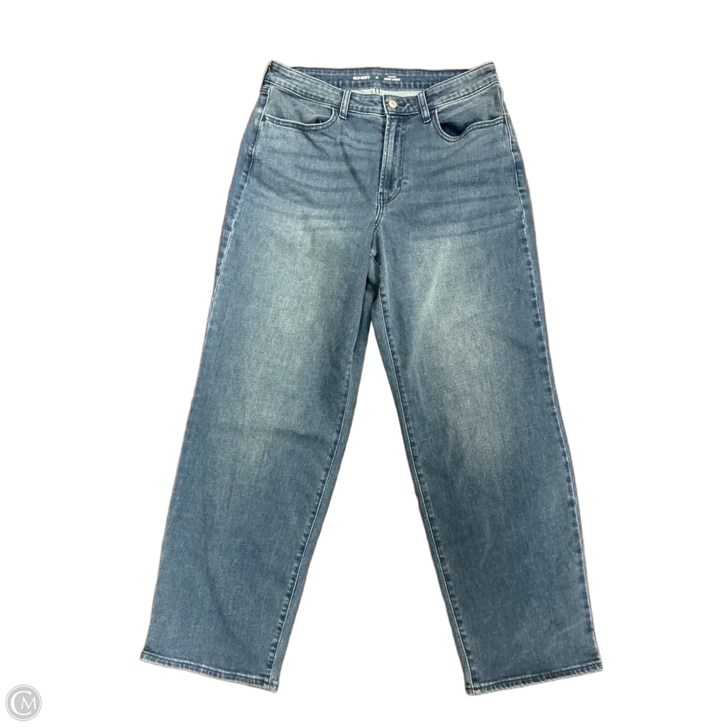 Jeans Wide Leg By Old Navy In Blue Denim, Size: 12
