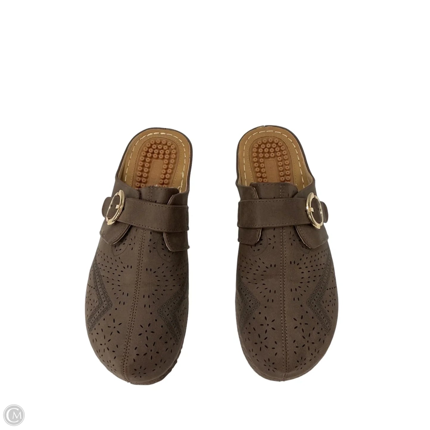 Shoes Flats By Clothes Mentor In Brown, Size: 8