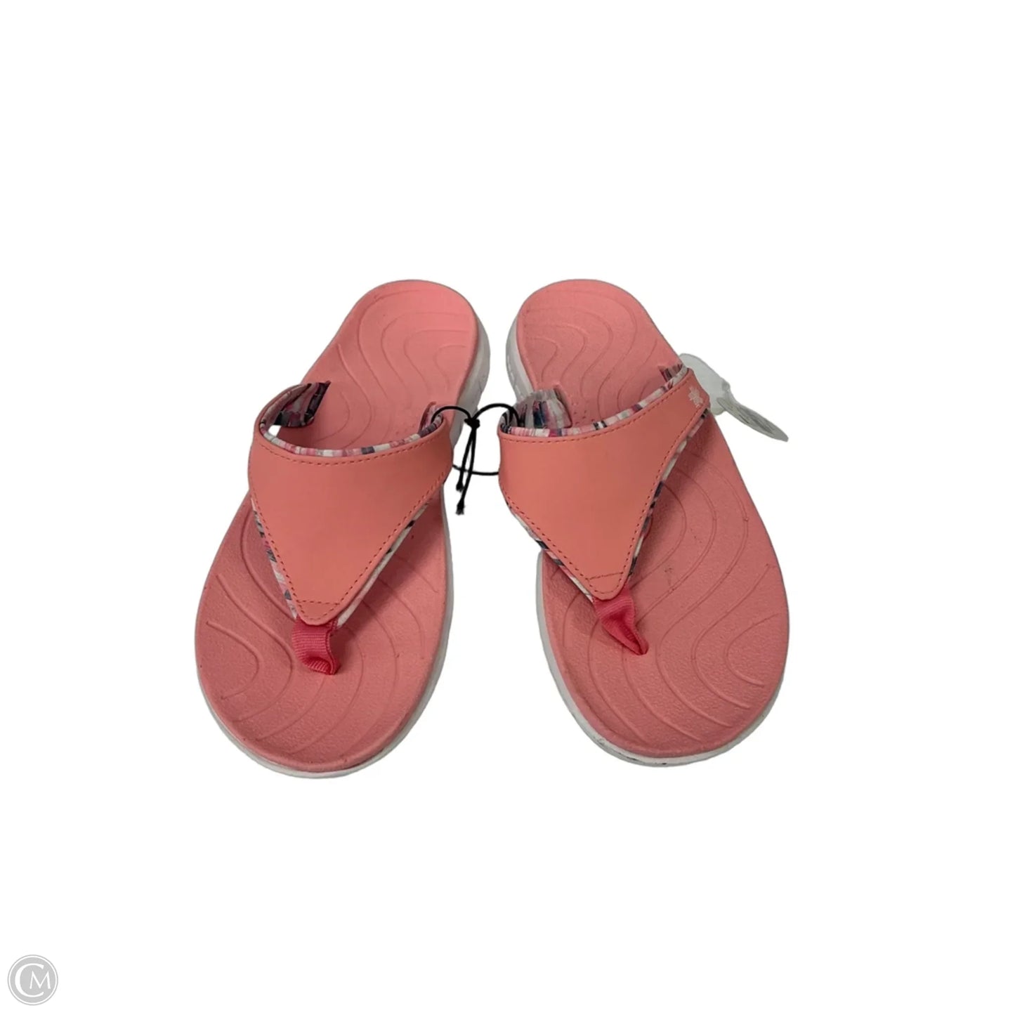 Sandals Flip Flops By Tek Gear In Pink, Size: 7