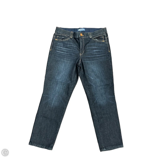 Jeans Straight By Democracy In Blue Denim, Size: 16