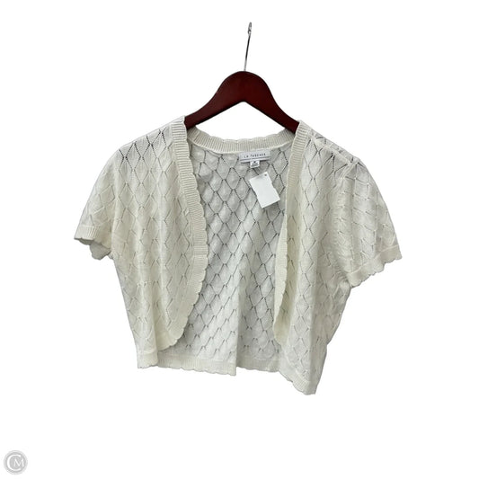 Cardigan By Clothes Mentor In Cream, Size: M