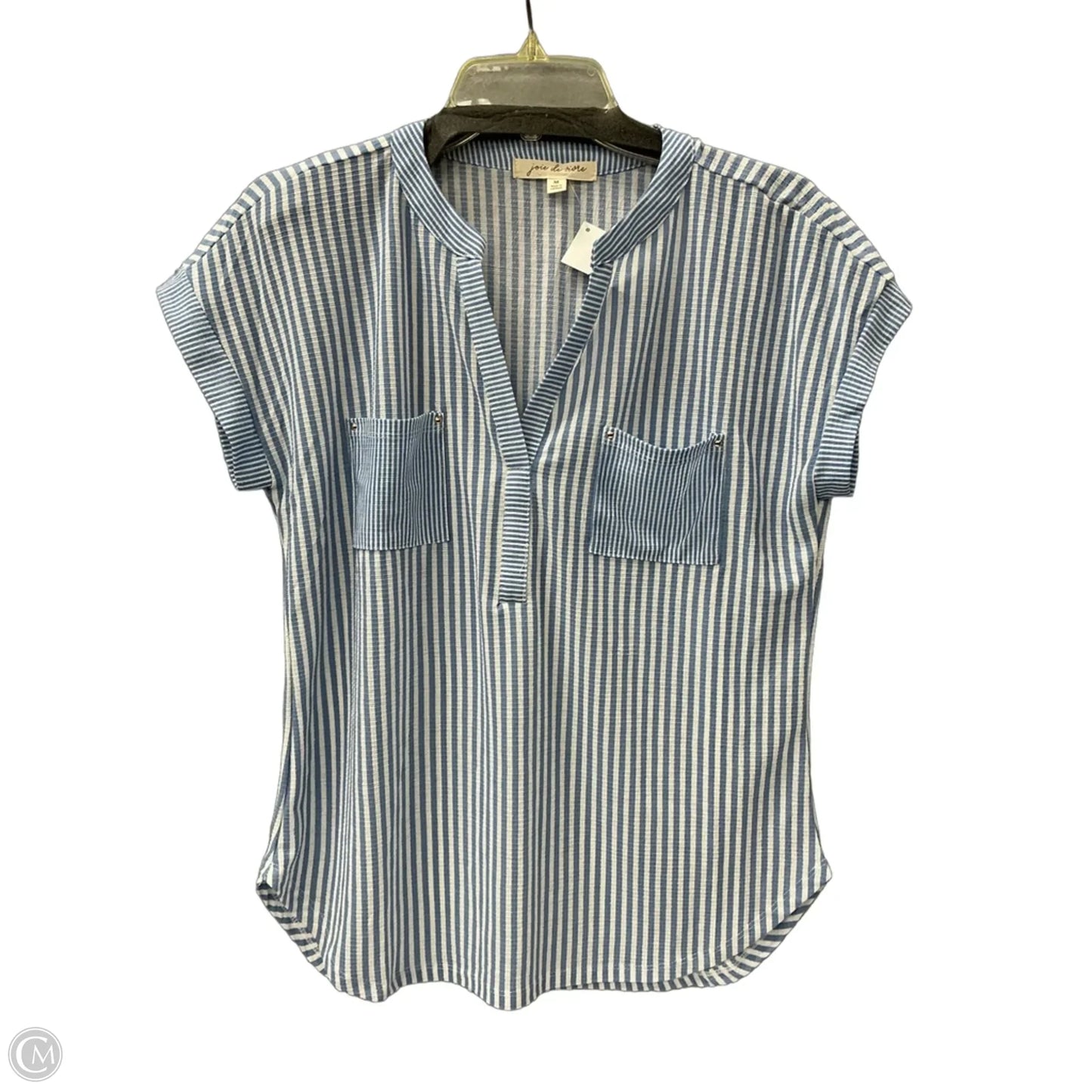 Top Short Sleeve By Joie In Blue, Size: M