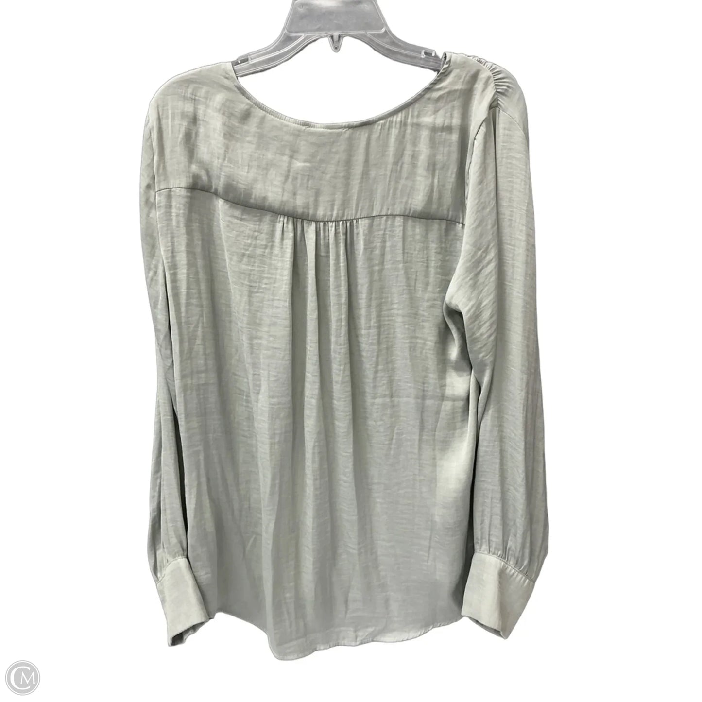 Top Long Sleeve By Maison Damelie In Green, Size: L