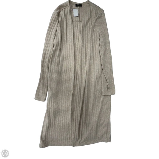 Cardigan By Lane Bryant In Tan, Size: 1x