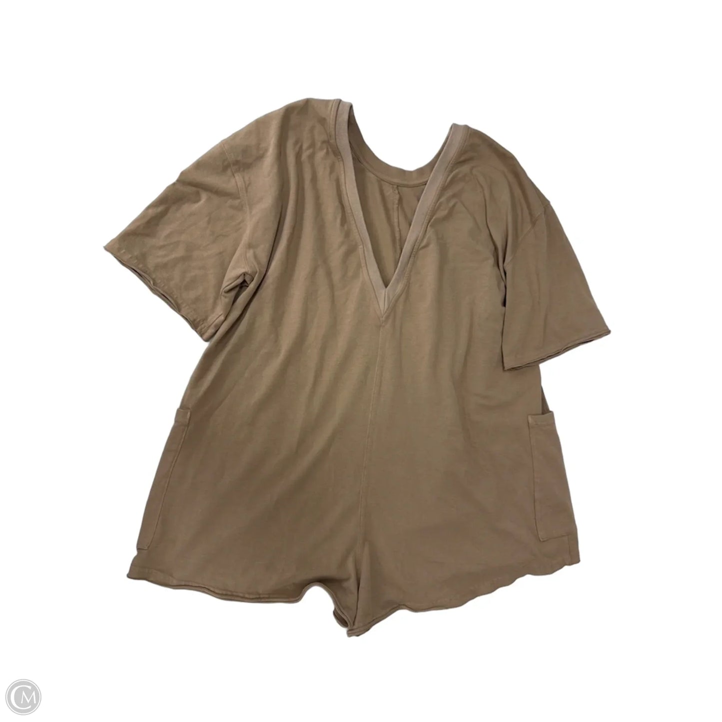Romper By Free People In Tan, Size: S