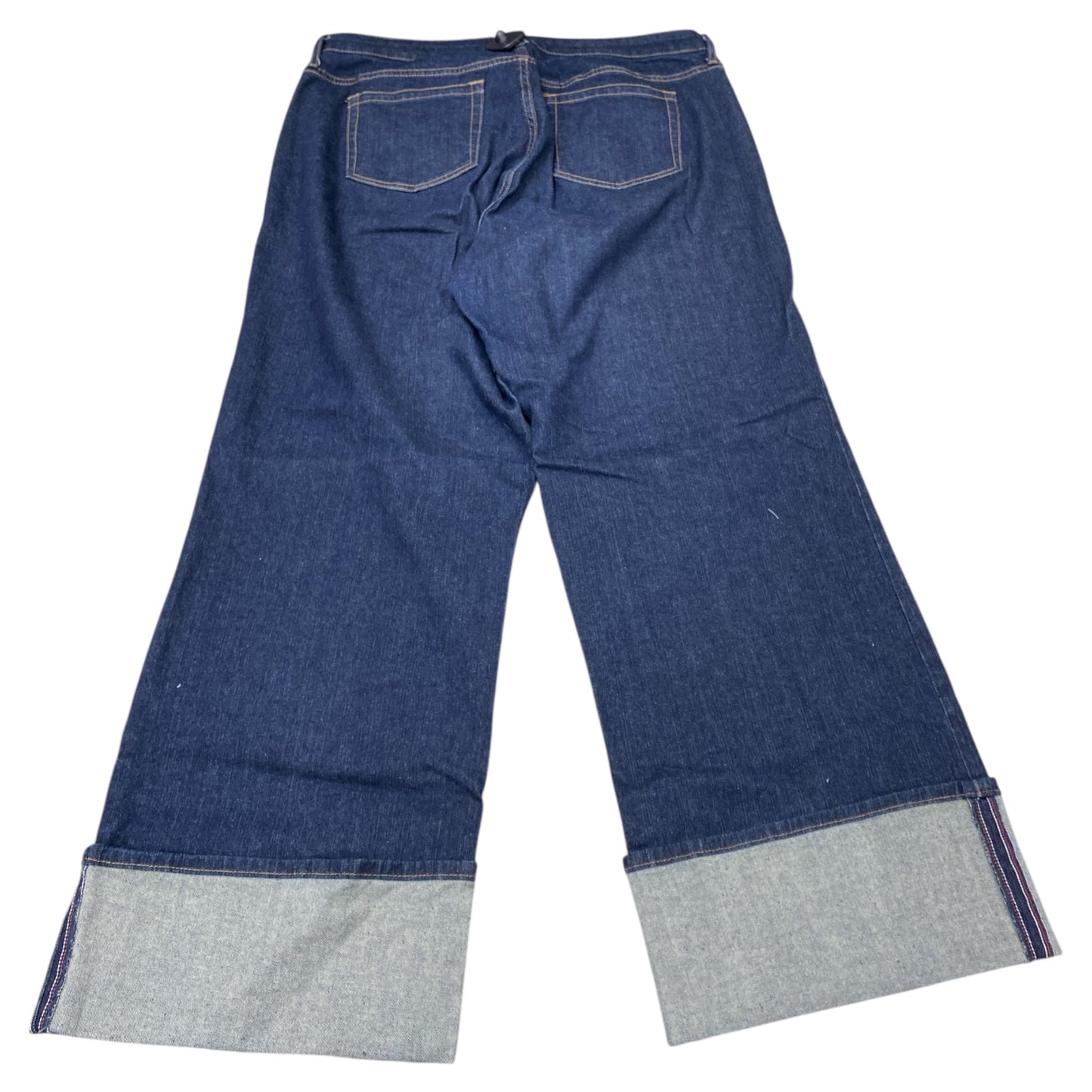 Jeans Wide Leg By Torrid In Blue Denim, Size:14