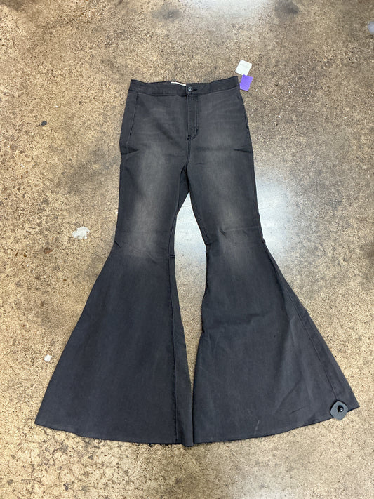 Jeans Flared By We The Free In Black, Size:12