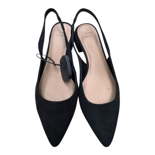 Shoes Flats By A New Day In Black, Size:6.5