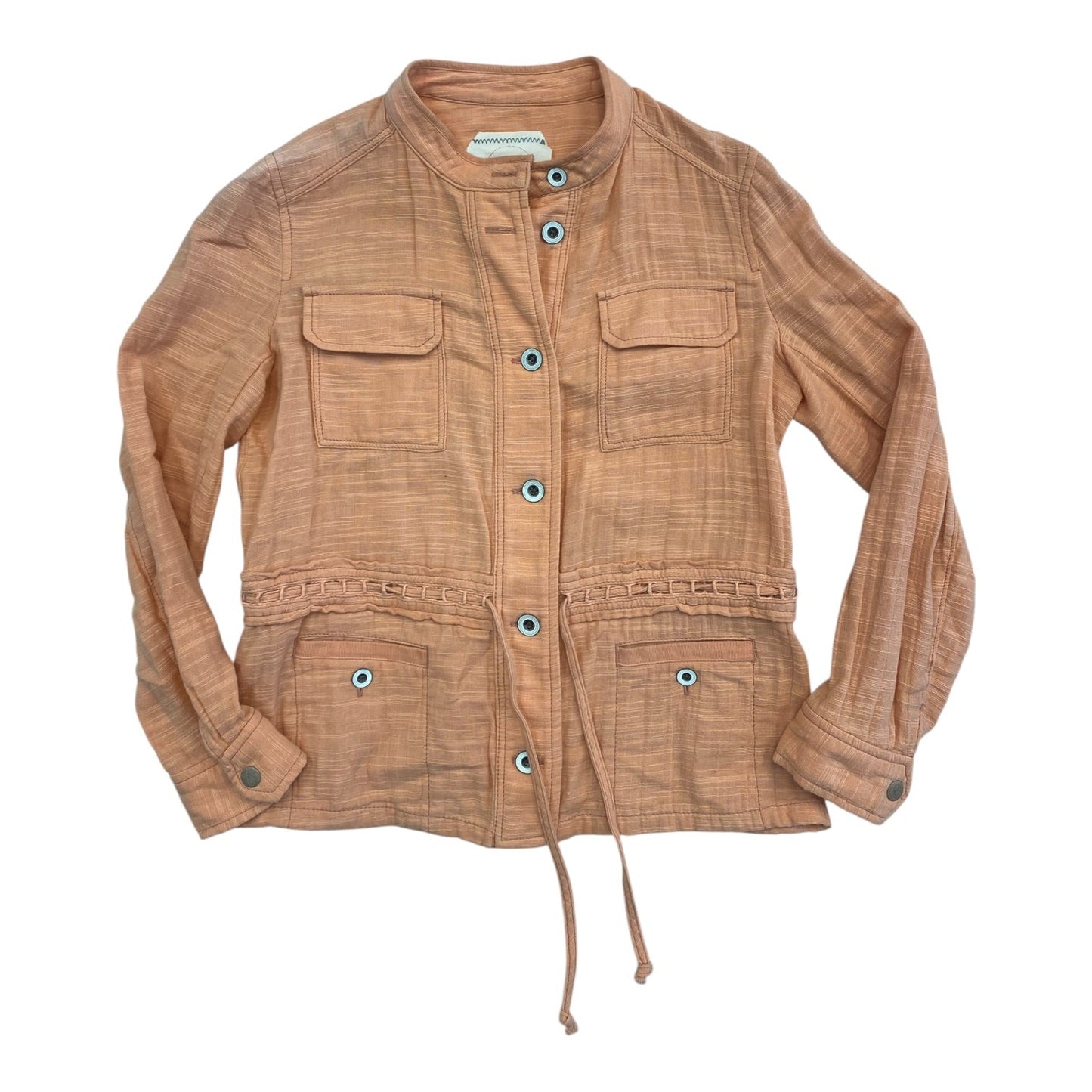 Blazer By Anthropologie In Orange, Size:Xxsp