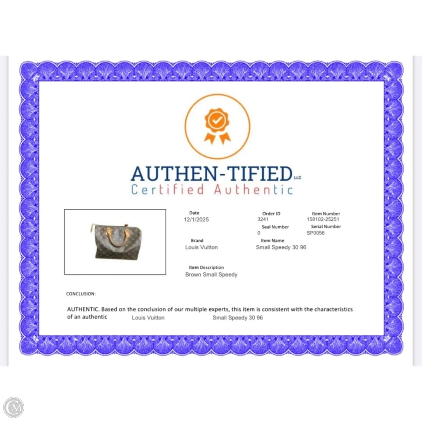 Handbag Luxury Designer By Louis Vuitton, Size: Small