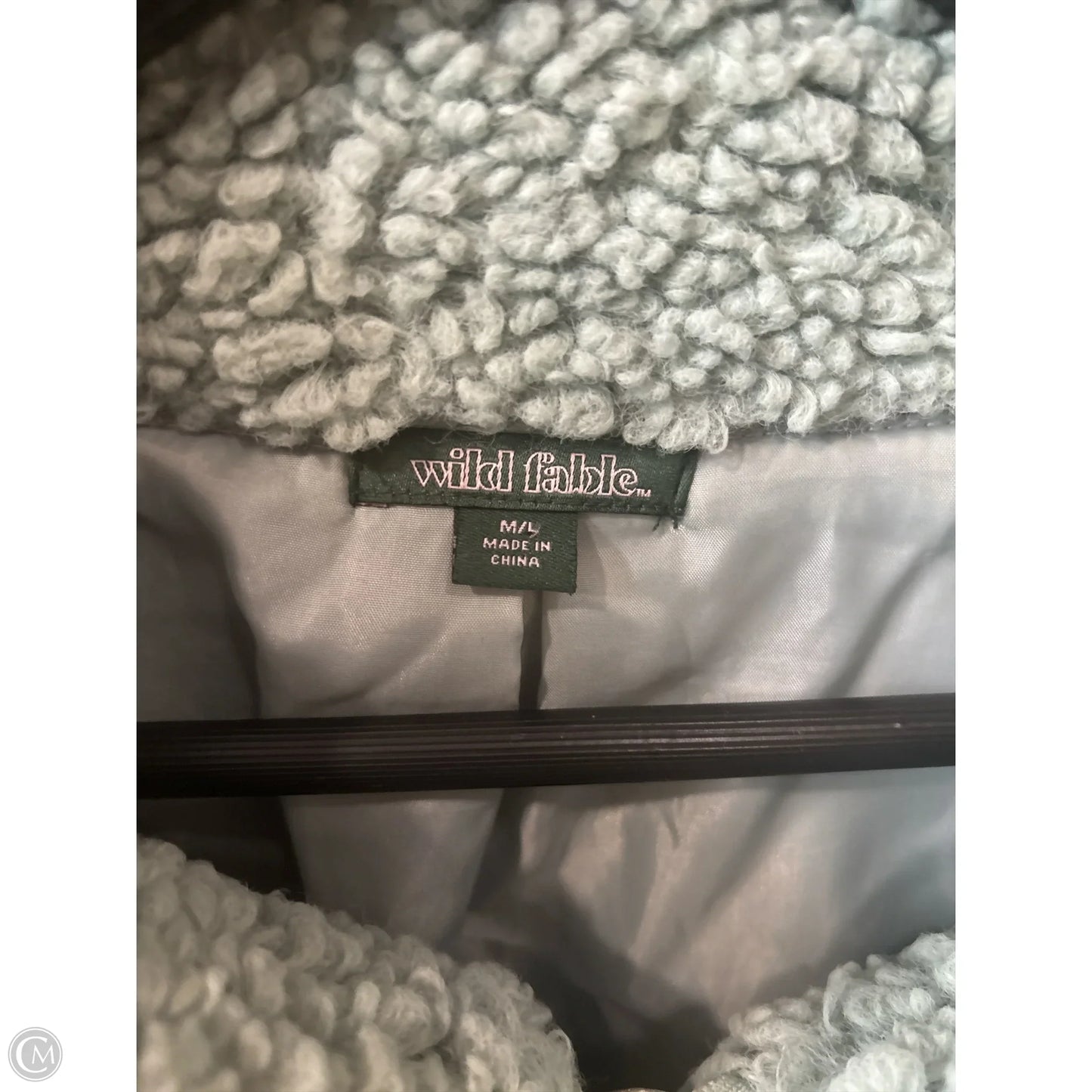 Jacket Fleece By Wild Fable In Green, Size: M