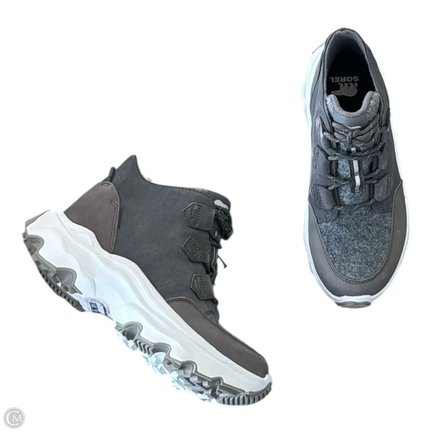 Boots Snow By Sorel In Grey, Size: 8