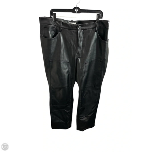 Pants Dress By Good American In Black, Size: 16