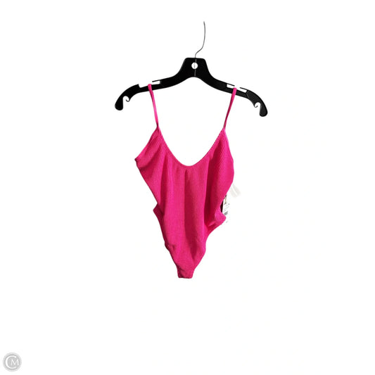 Swimsuit By Good American In Pink, Size: L
