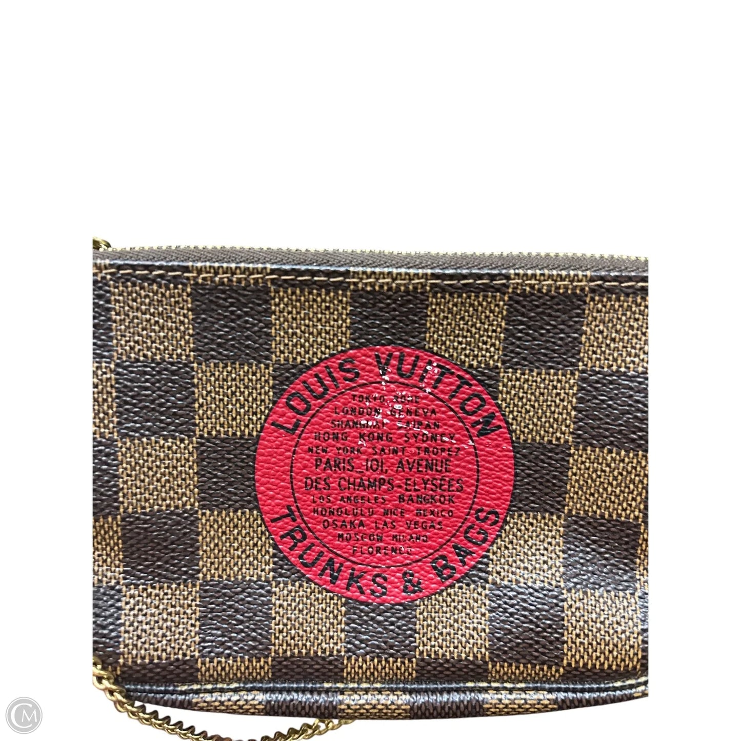 Wristlet Luxury Designer By Louis Vuitton, Size: Small
