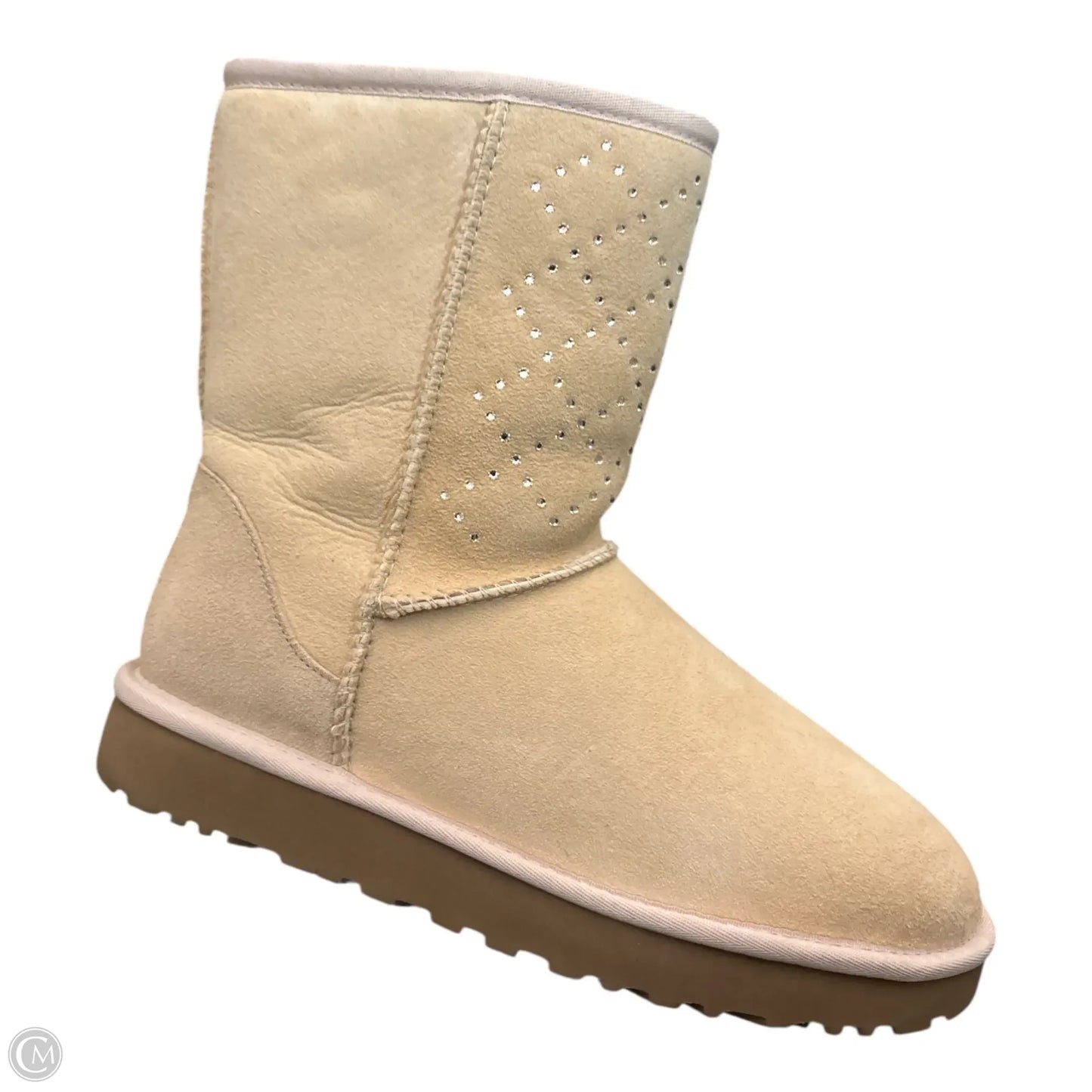 Boots Designer By Ugg In Peach, Size: 9