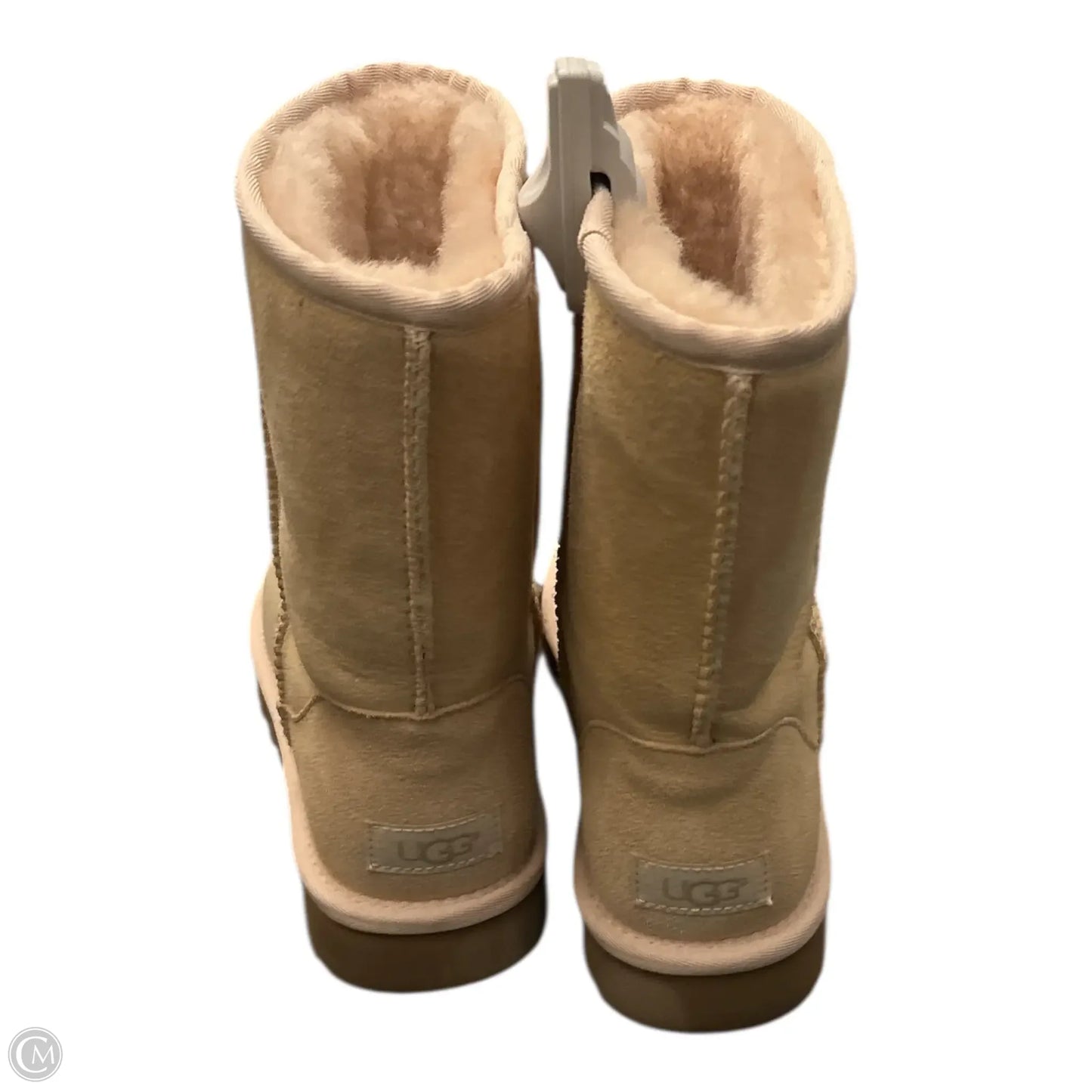 Boots Designer By Ugg In Peach, Size: 9