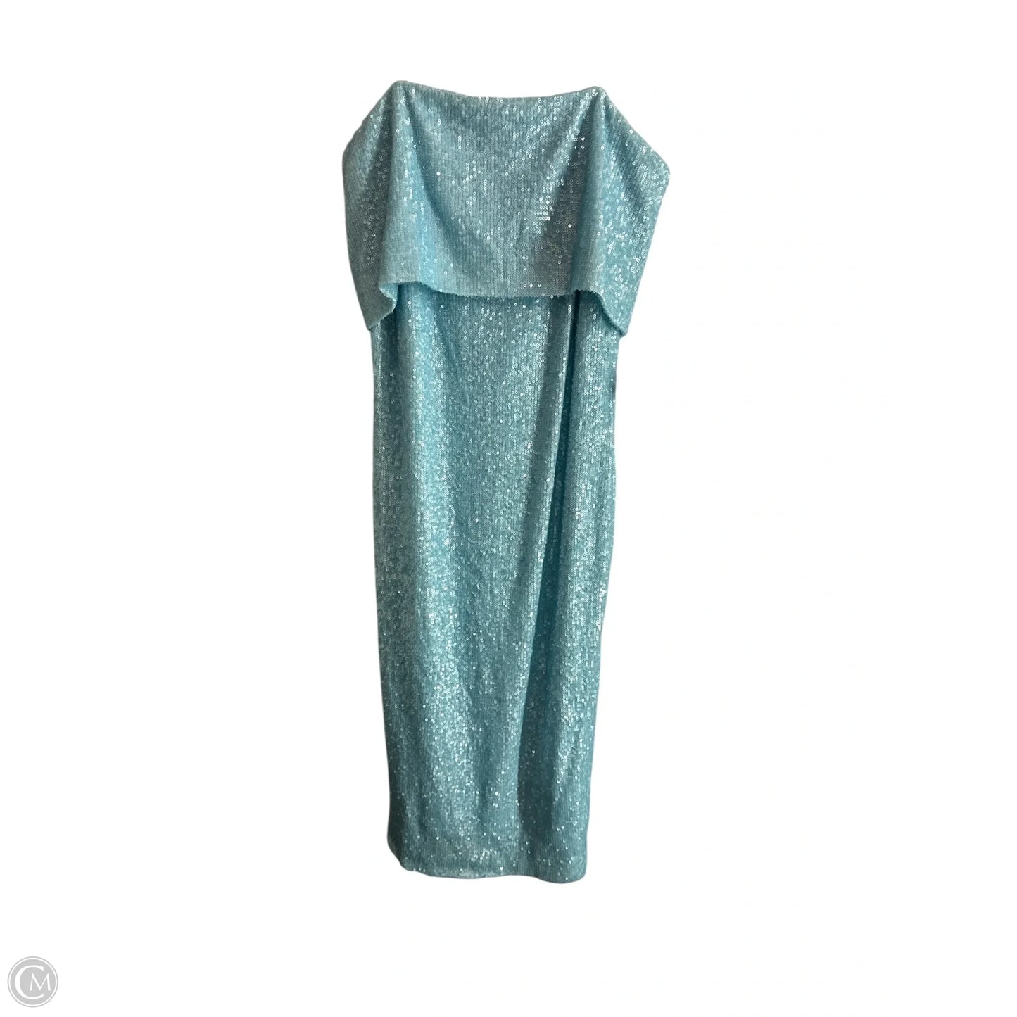 Dress Casual Midi By Donna Karan In Blue, Size: 10