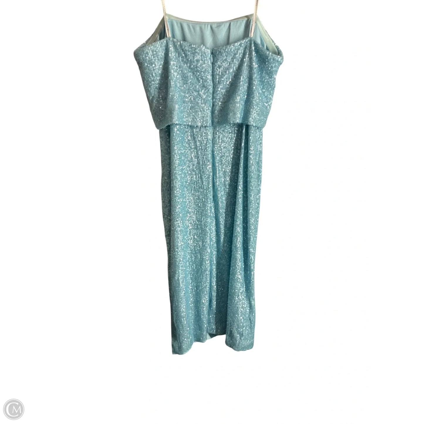 Dress Casual Midi By Donna Karan In Blue, Size: 10