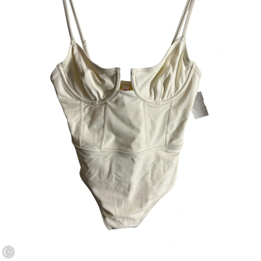 Swimsuit By Solid & Striped In Cream, Size: S