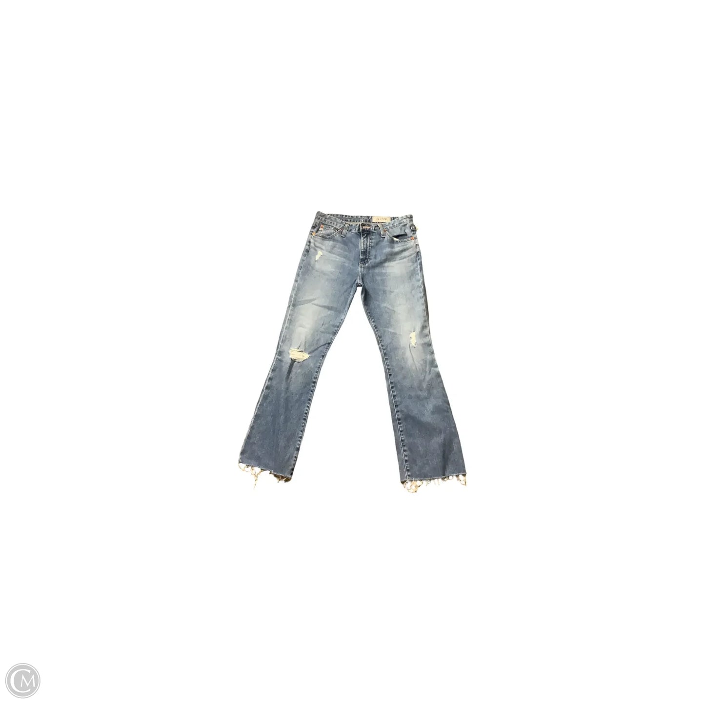 Jeans Flared By Adriano Goldschmied In Blue, Size: 6