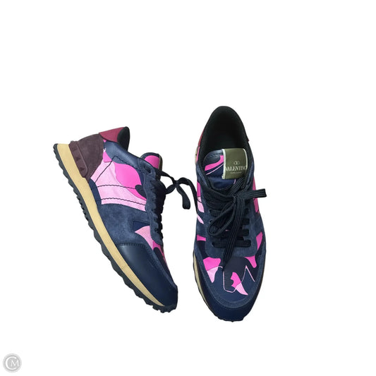 Shoes Luxury Designer By Valentino-garavani In Blue & Pink