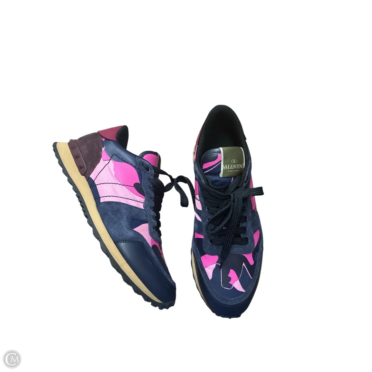 Shoes Luxury Designer By Valentino-garavani In Blue & Pink