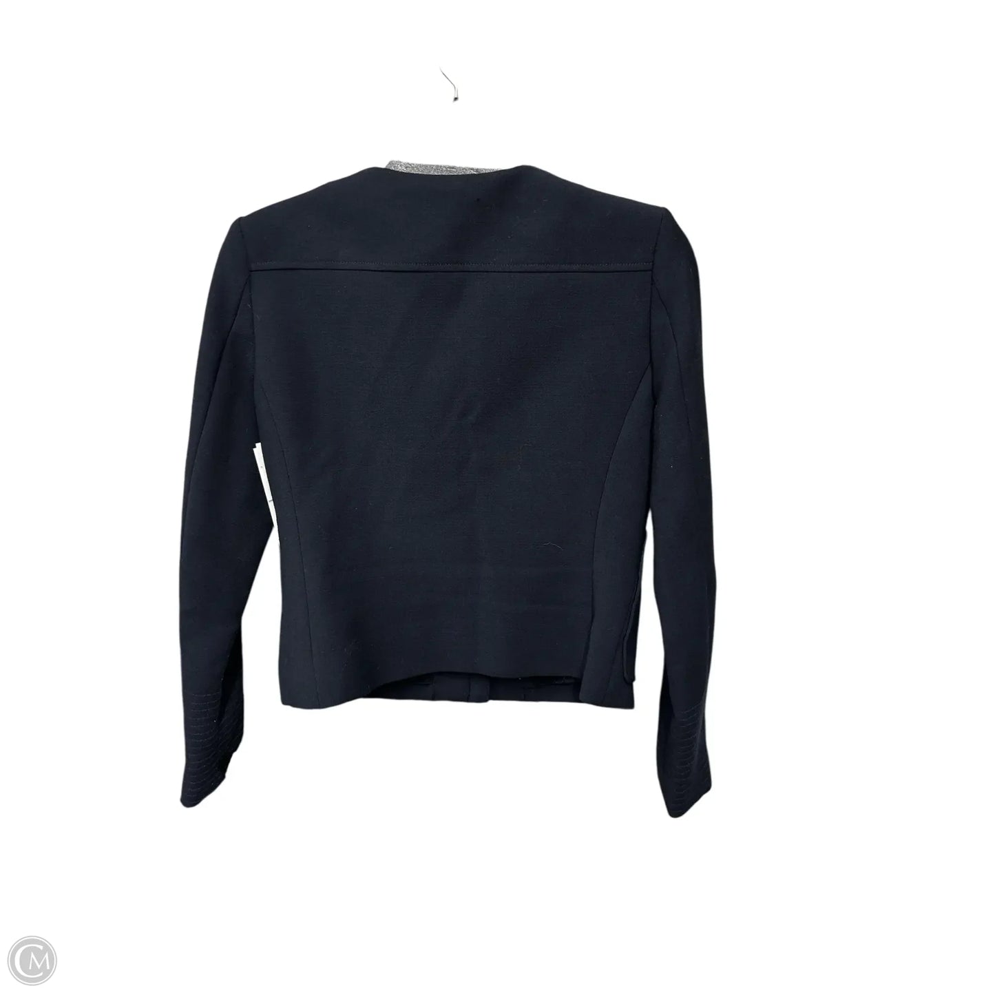 Blazer Designer By Tory Burch In Navy, Size: 4