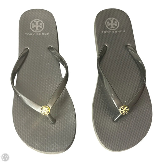 Sandals Designer By Tory Burch In Black, Size: 8.5