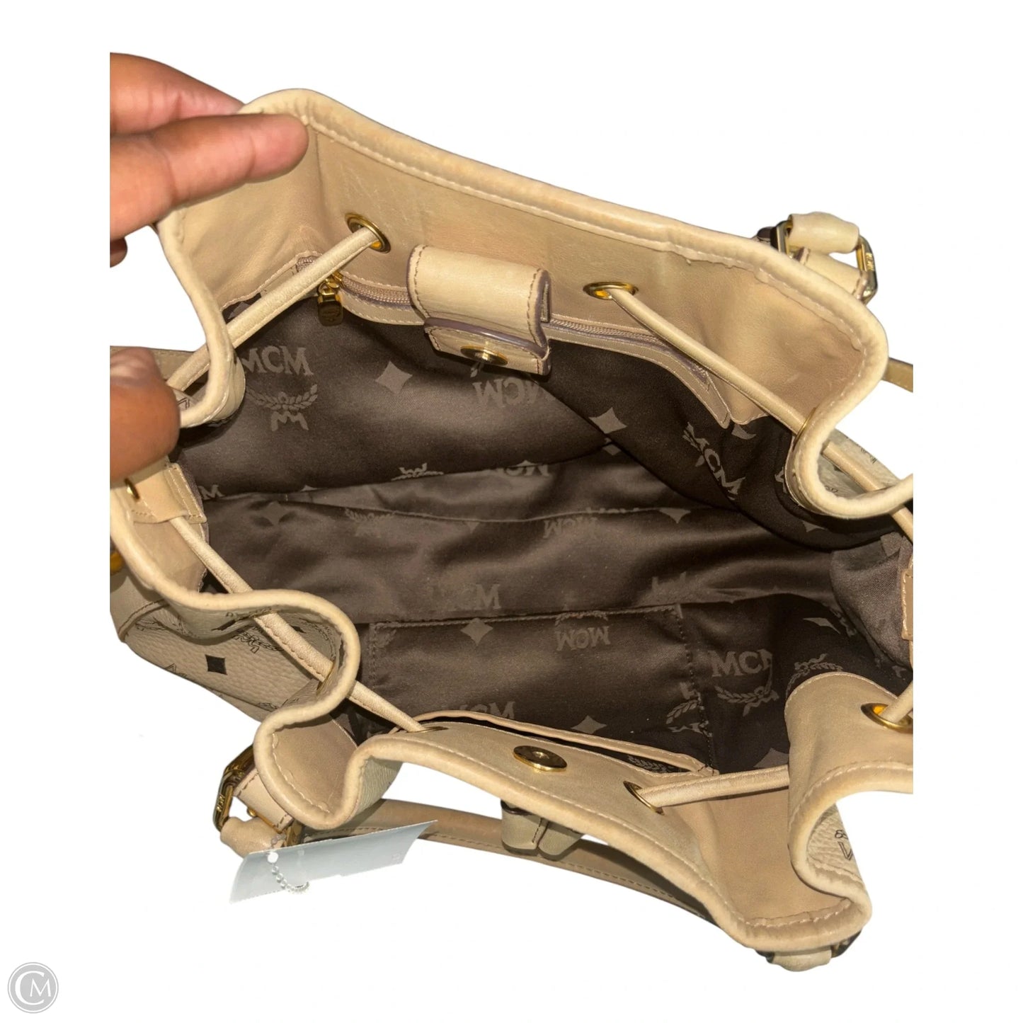 Handbag Luxury Designer By Mcm, Size: Medium