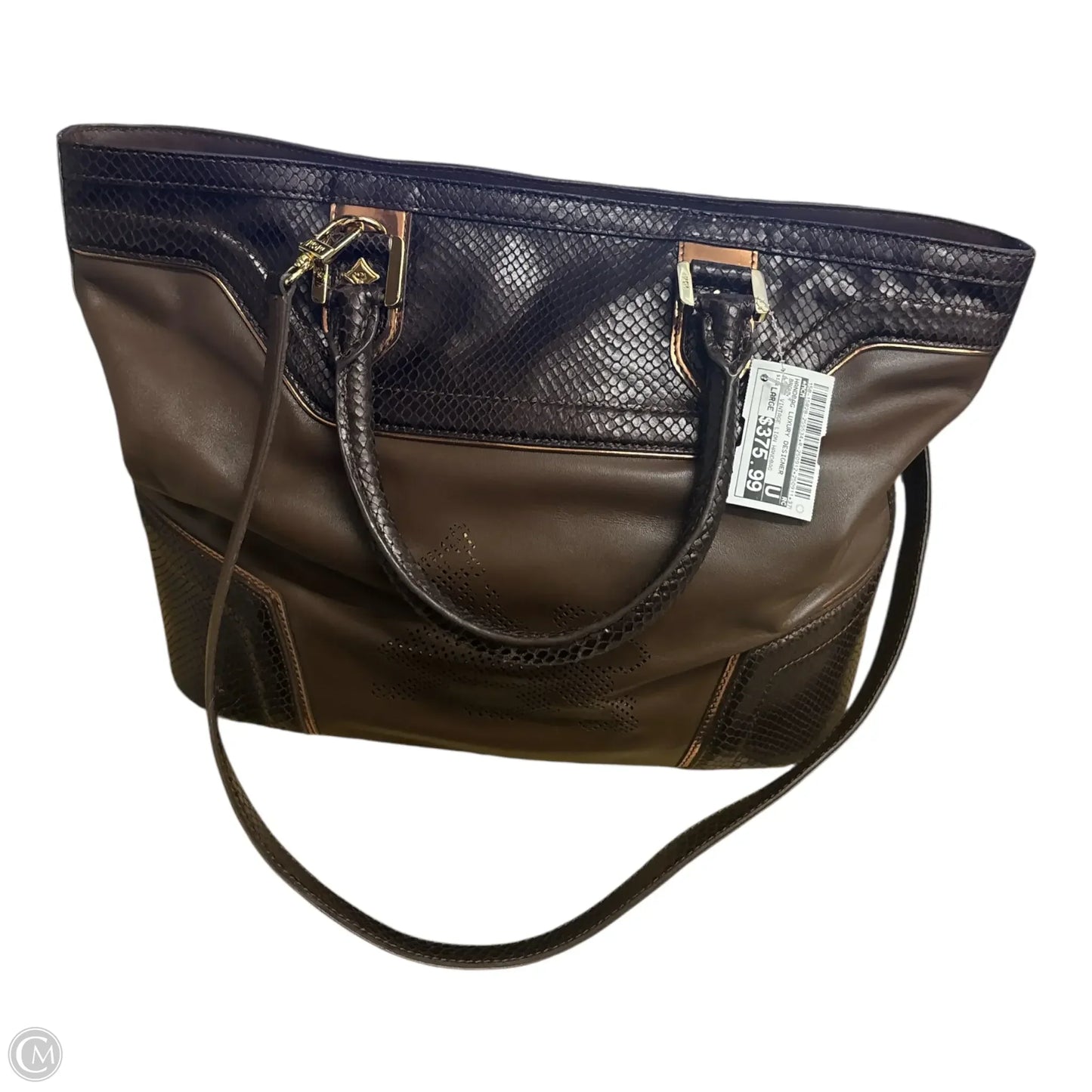 Handbag Luxury Designer By Mcm, Size: Large