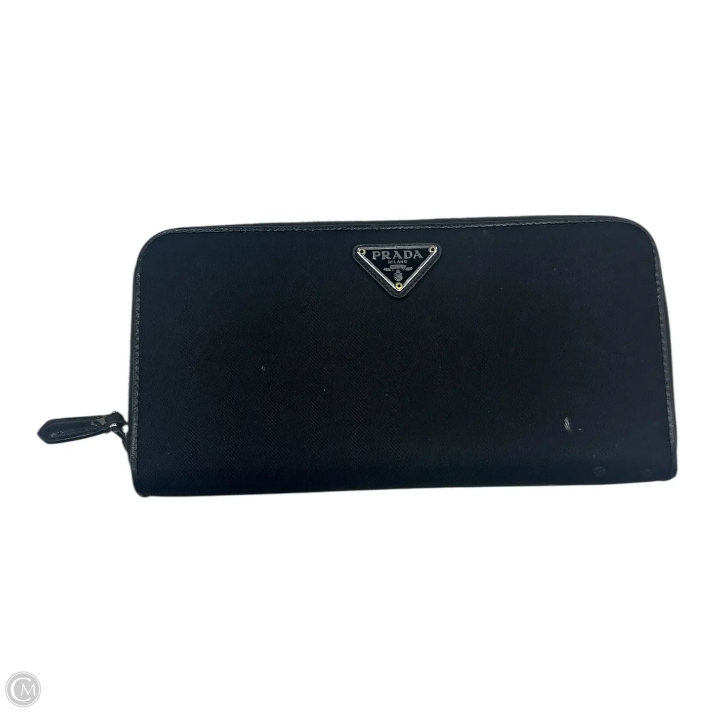 Wallet Luxury Designer By Prada, Size: Large