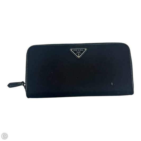 Wallet Luxury Designer By Prada, Size: Large