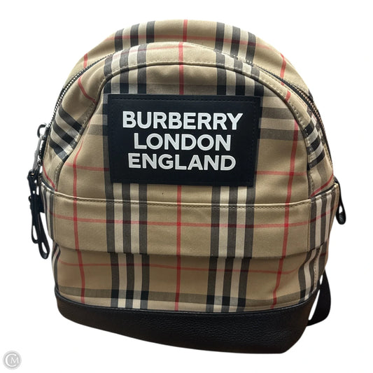 Handbag Luxury Designer By Burberry, Size: Medium