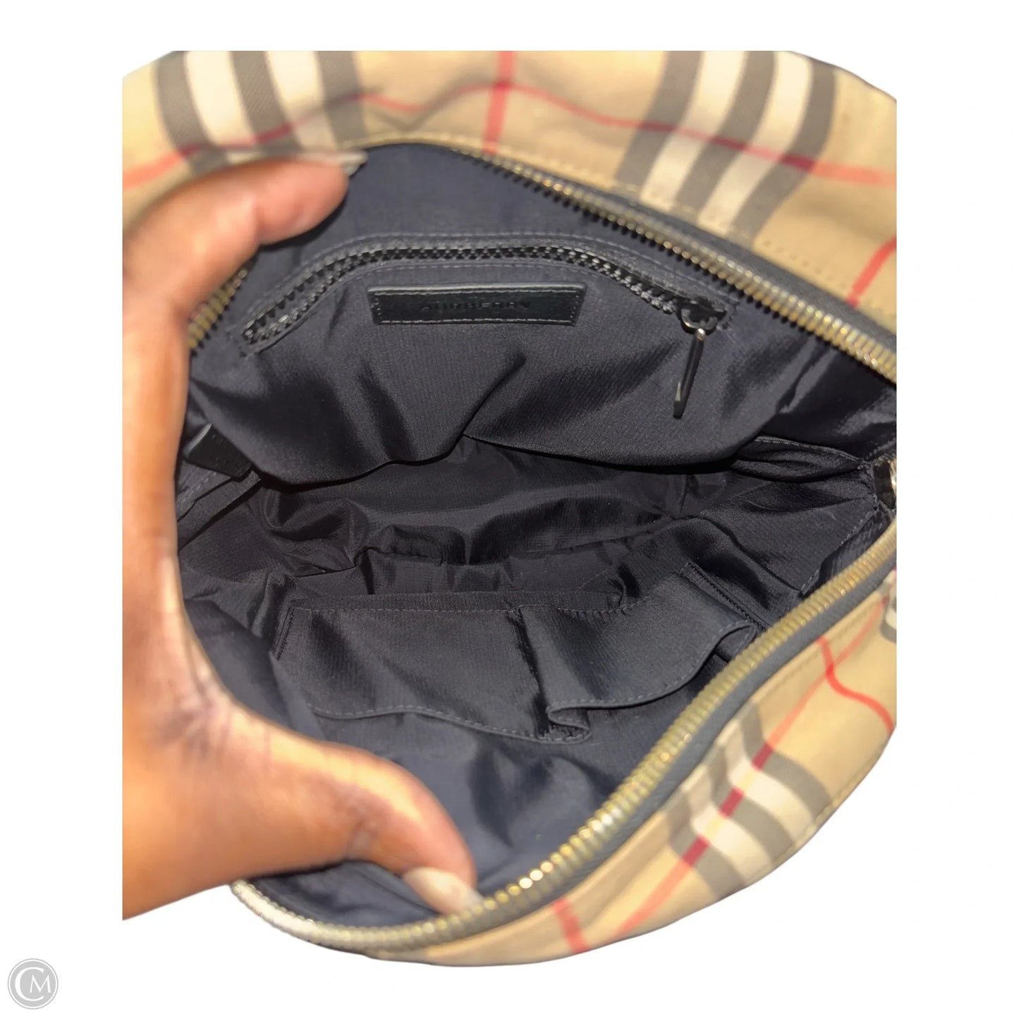 Handbag Luxury Designer By Burberry, Size: Medium