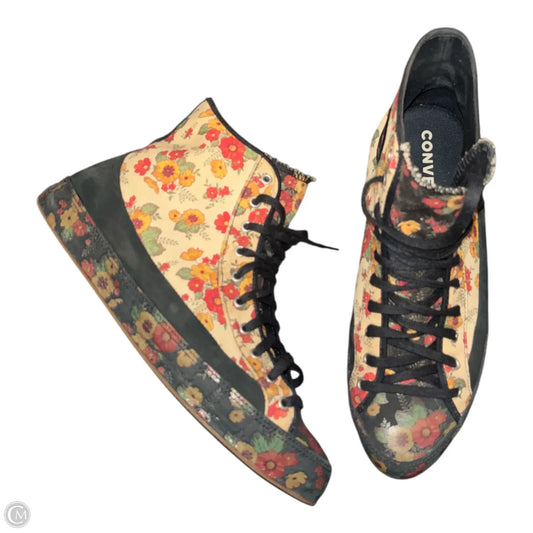 Shoes Sneakers By Converse In Floral Print, Size: 8.5