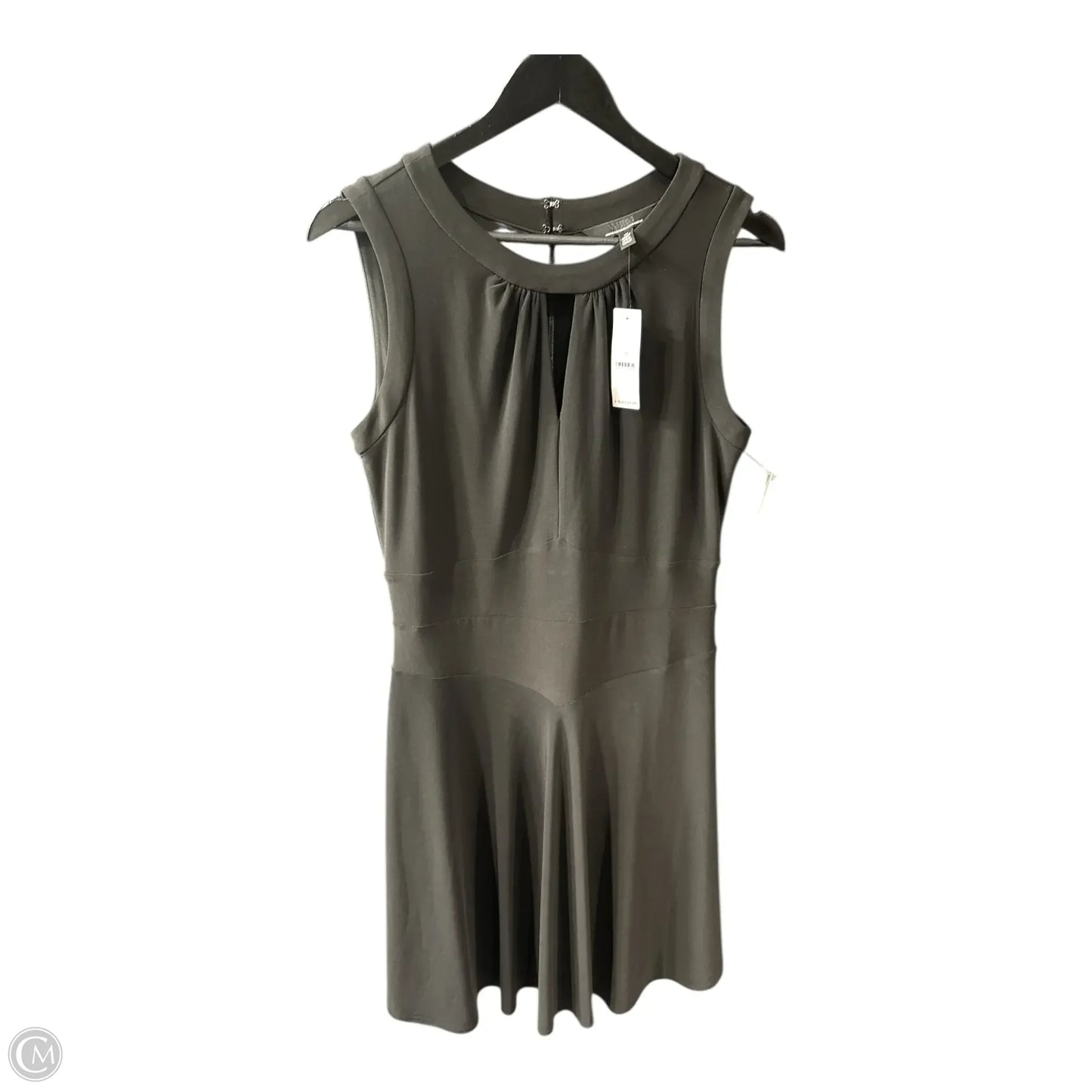 Dress Casual Midi By White House Black Market In Black, Size: 10